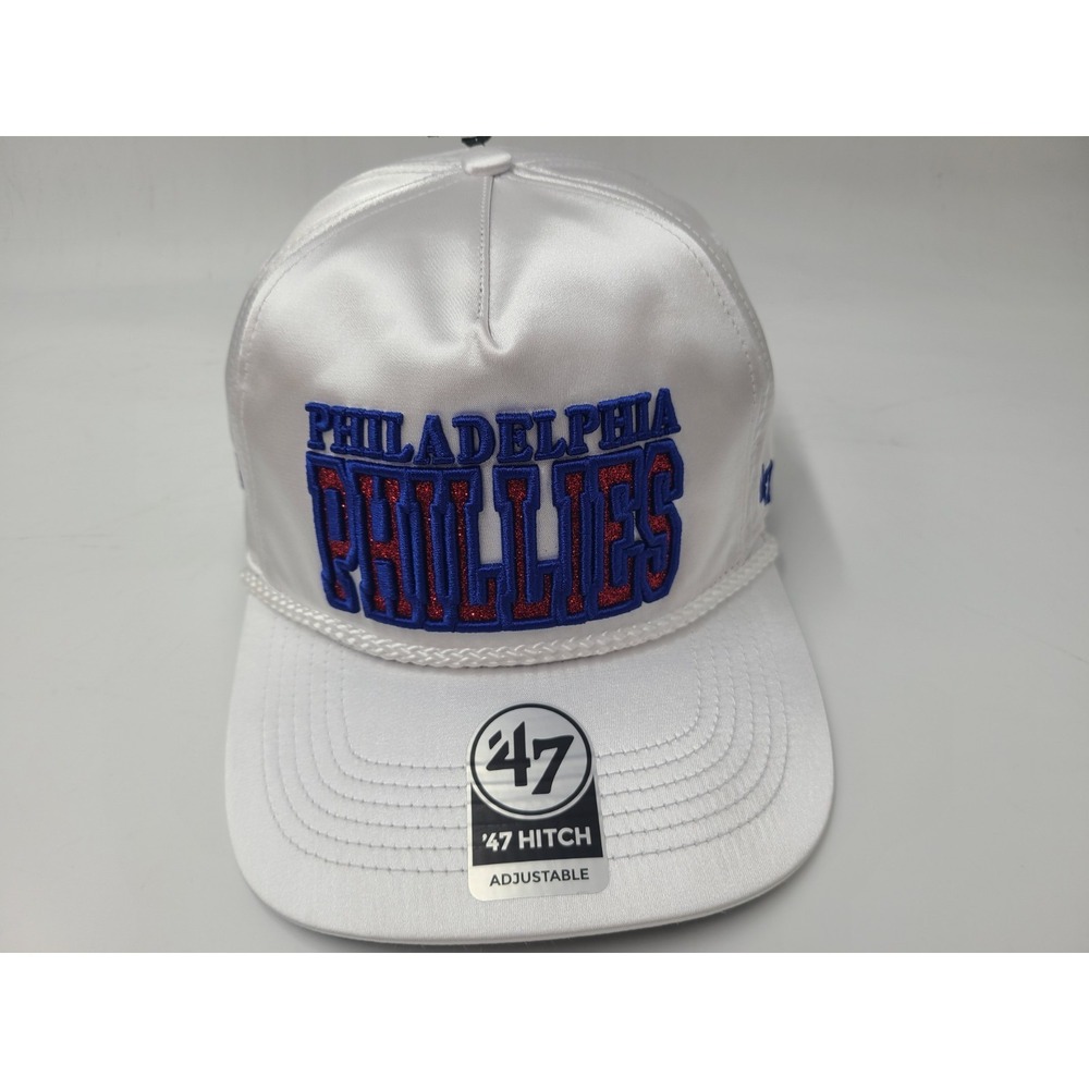 Women Philadelphia Phillies 47 Brand Hitch Outspoken Rope Snapback Hat Cap MLB